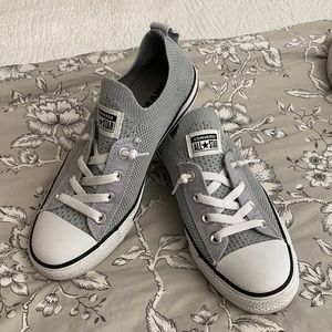 Converse gray knit Shoreline Women’s 8.5